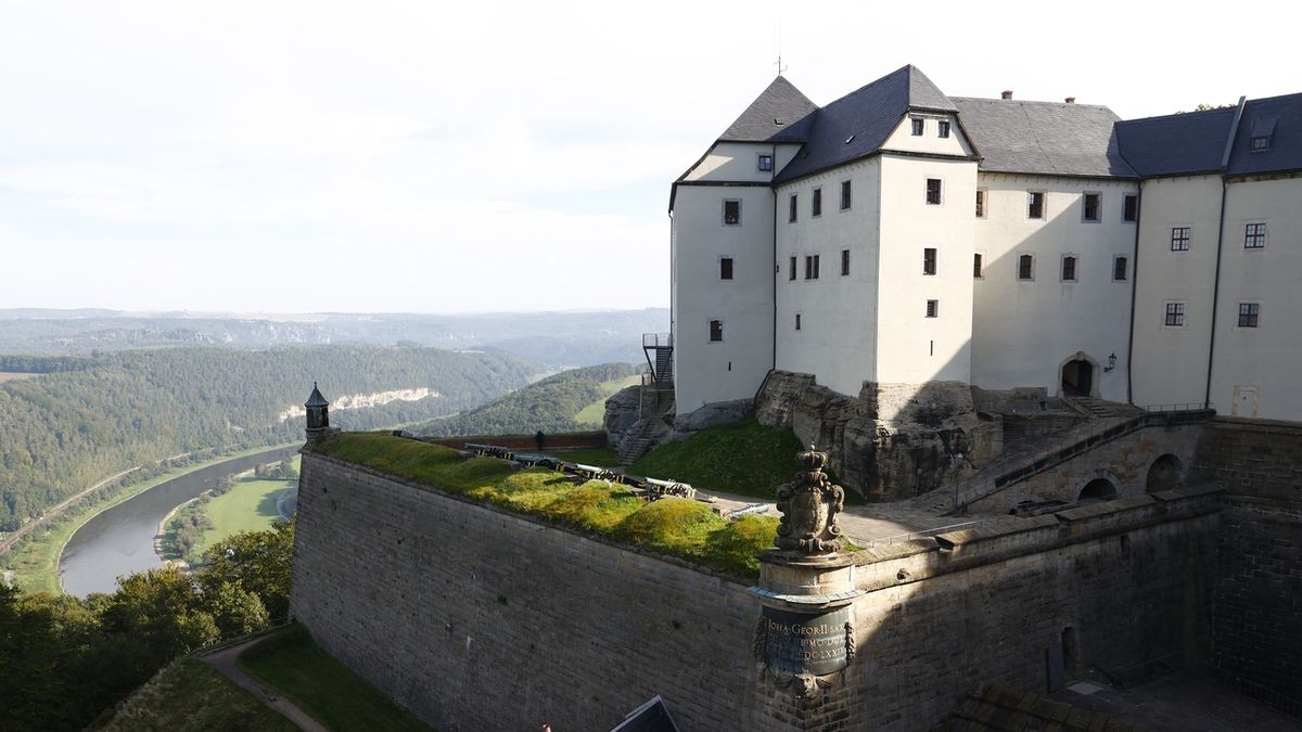 FOTO: Saský Königstein – největší vojenská pevnost v Evropě